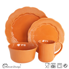 16PCS Embossed Dinner Set Wholesale